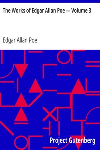 The Works of Edgar Allan Poe — Volume 3书籍封面