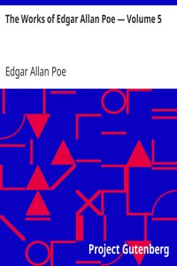The Works of Edgar Allan Poe — Volume 5书籍封面