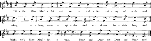 musical notation with lyrics below