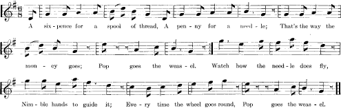 musical notation with lyrics below