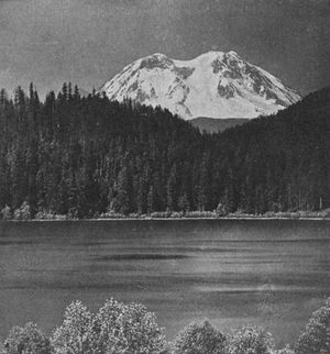 Mineral Lake and the Mountain.