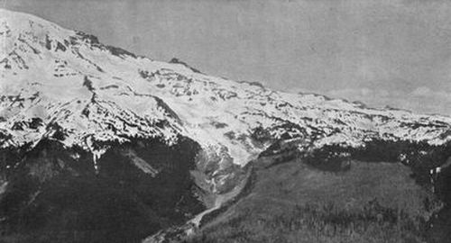 View northward in early summer from Eagle Peak.