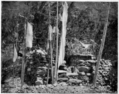 Shrine and Flying Prayers