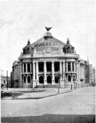 The Municipal Theatre, Rio de Janeiro.