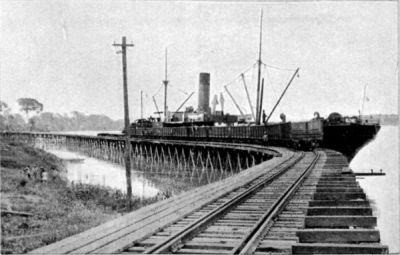 Where the Madeira-Mamore Railway begins.