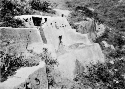 Inca Remains near Cuzco.