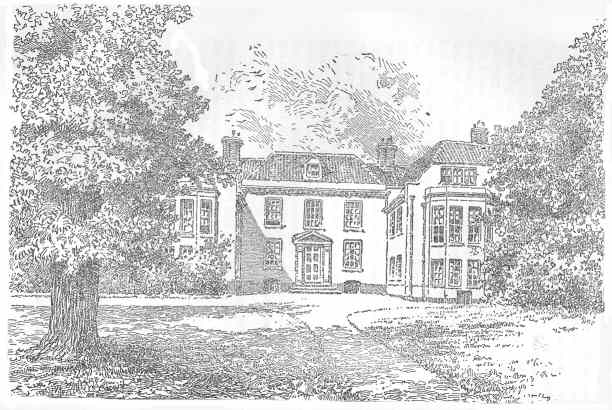 Earlham Hall, near Norwich.  “The Earl’s Home.”