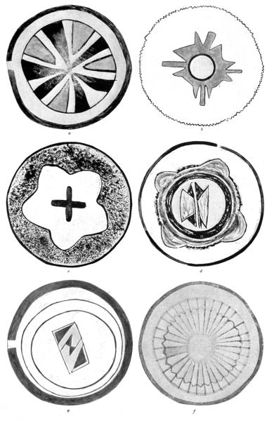 PL. CLIX— CROSS AND RELATED DESIGNS FROM SIKYATKI