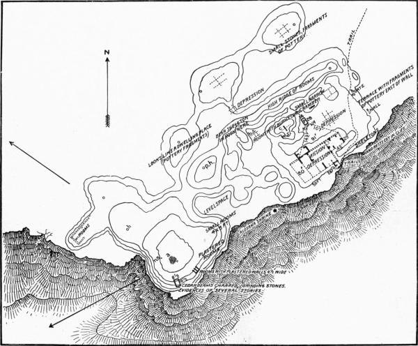 PL. CVII— GROUND PLAN OF AWATOBI