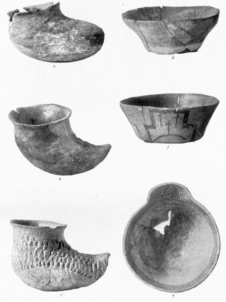 PL. CXX— SAUCERS AND SLIPPER BOWLS FROM SIKYATKI