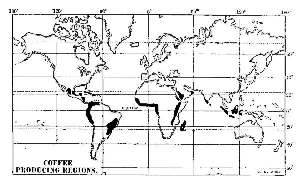 COFFEE PRODUCING REGIONS