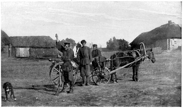 SCENE ON A RUSSIAN FARM.