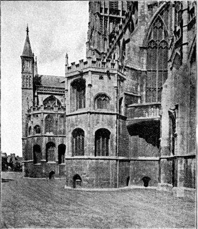 SOUTH-EAST VIEW OF CATHEDRAL SHOWING WHISPERING GALLERY.