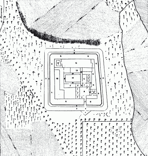 planta de la aljaferia