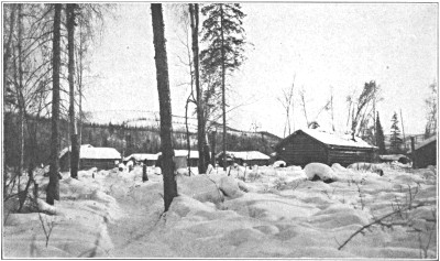 One of the abandoned mining towns in the Kantishna.