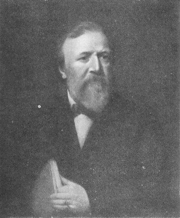 Robert Browning.  From a painting by Samuel Laurence in the collection of John Lane