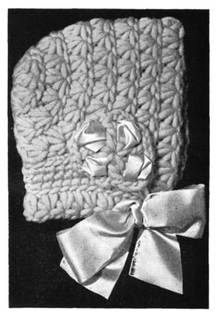 Child's Crocheted Hood