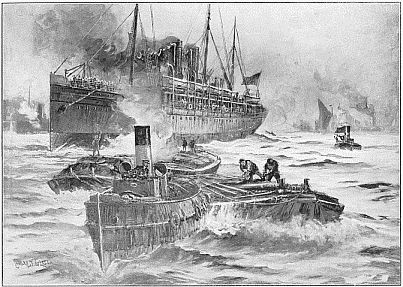 THE OUTBREAK OF THE WAR—TRANSPORT LEAVING ENGLAND FOR THE CAPE.