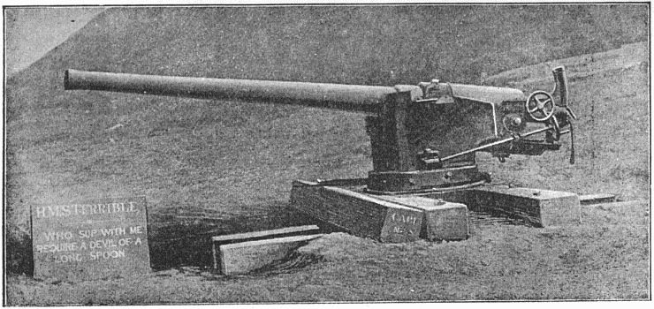 Types of Arms—4.7-Inch Naval Gun on Improvised Mounting