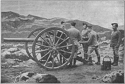 Types of Arms—15-pounder Field-Gun. Photo by Cribb, Southsea.