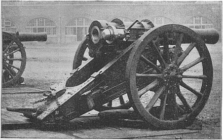 Types of Arms—the 5-inch Howitzer Or Siege Gun. Photo by Cribb, Southsea