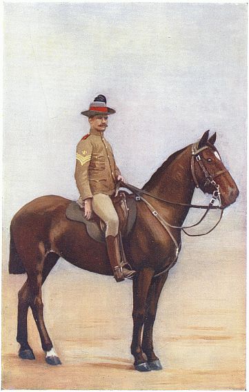 SERGEANT-MAJOR OF THE NEW SOUTH WALES LANCERS. Photo by Gregory & Co., London.