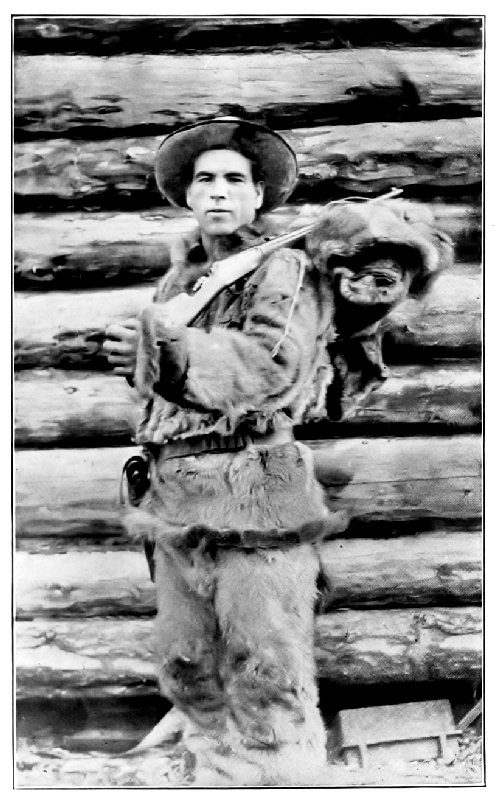 BLACK BEAVER AS ARCTIC JIM AT CAMP NEAR MT. McKINLEY