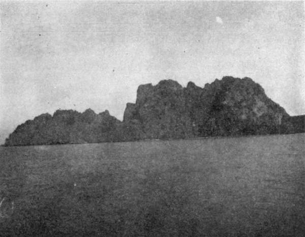 ISLAND NEAR TAY TAY WHERE EDIBLE BIRDS' NESTS ARE FOUND.