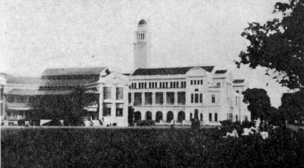 VICTORIA MEMORIAL HALL AND SINGAPORE CRICKET CLUB.