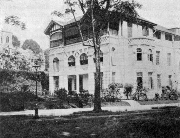 Y. M. C. A. BUILDING. Methodist Church in left background.