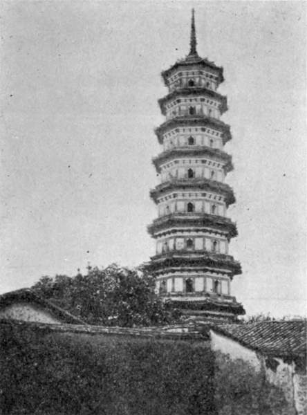 THE FLOWERY PAGODA, CANTON.