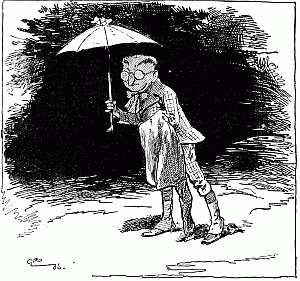 ILLUSTRATION FROM "DOWN THE SNOW STAIRS." BY GORDON BROWNE (BLACKIE AND SON)