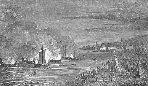 The Burning of the Carthaginian Fleet.