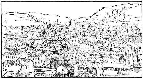 THE VILLAGE OF JOHNSTOWN BEFORE THE FLOOD.