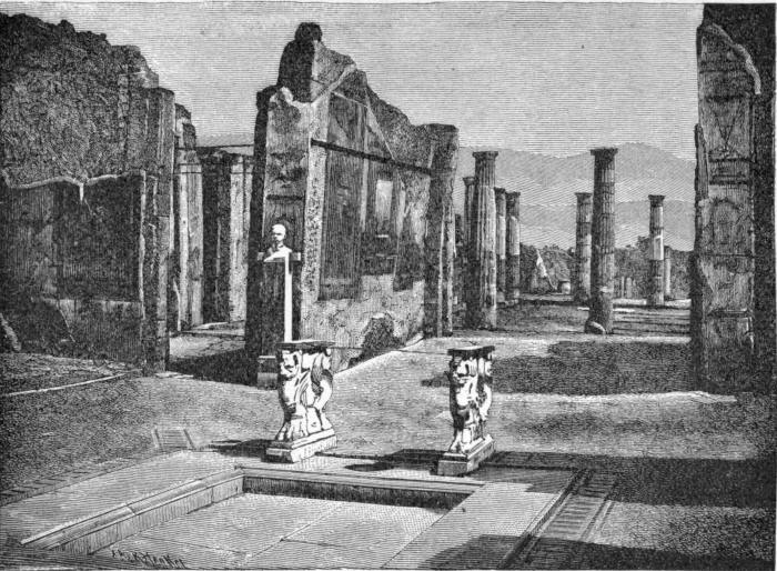 A STREET IN POMPEII.