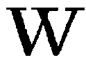 W