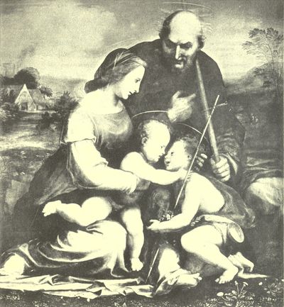 The Holy Family.