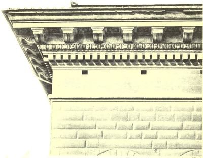 Detail of Cornice.