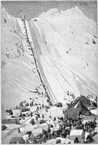 LA PASSE DU CHILKOOT.—PHOTOGRAPHIE DE LA ROCHE À SEATTLE.