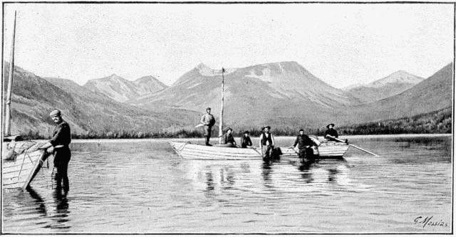 LE LAC LINDEMAN.—PHOTOGRAPHIE DE LA ROCHE, À SEATTLE.