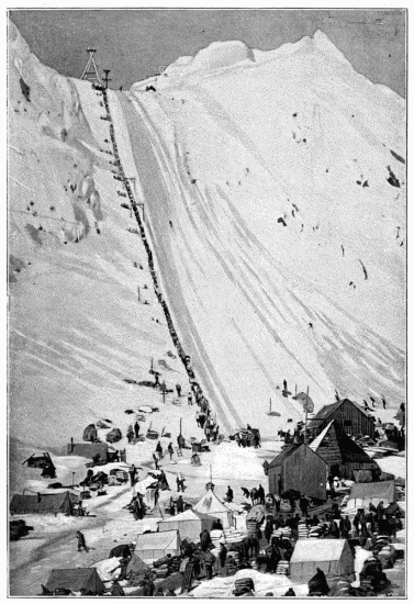 LA PASSE DU CHILKOOT.—PHOTOGRAPHIE DE LA ROCHE À SEATTLE.