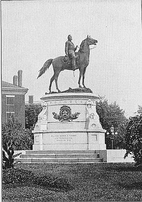 EQUESTRIAN STATUE OF MAJ.-GEN. GEORGE H. THOMAS—Thomas Circle.