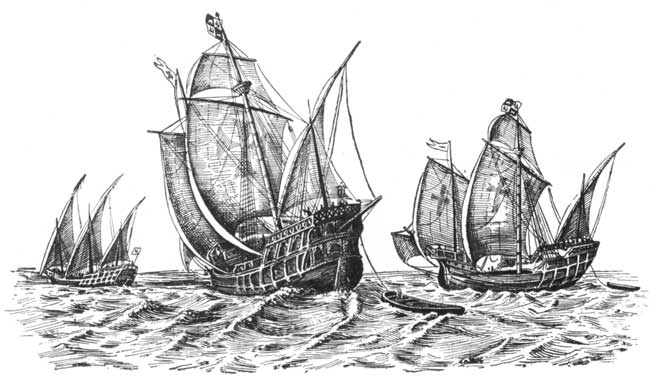 THE FLEET OF COLUMBUS