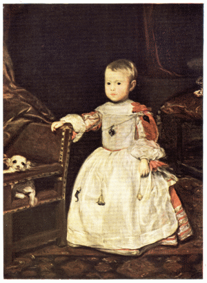 PLATE XVIII.—VELAZQUEZ  THE INFANTE PHILIP PROSPER  Imperial Gallery, Vienna