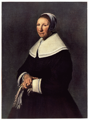 PLATE XXV.—FRANS HALS  PORTRAIT OF A LADY  Louvre, Paris