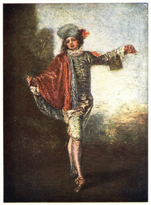 PLATE XXXIV.—ANTOINE WATTEAU  L'INDIFFÉRENT  Louvre, Paris