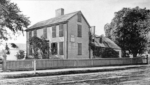 REVEREND JONAS CLARK’S HOUSE Where Samuel Adams, John Hancock, and Dorothy Quincy were staying