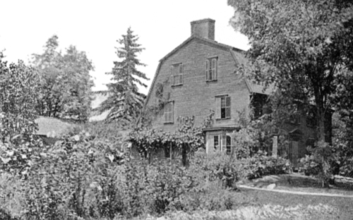 REVEREND WILLIAM EMERSON’S HOUSE—THE OLD MANSE The conflict at the Bridge was in plain view from this house