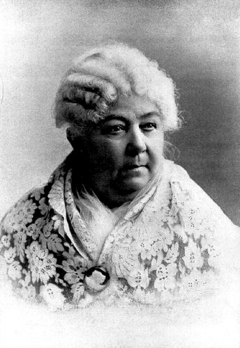 MRS. ELIZABETH CADY STANTON. Honorary President of National-American Woman Suffrage Association.