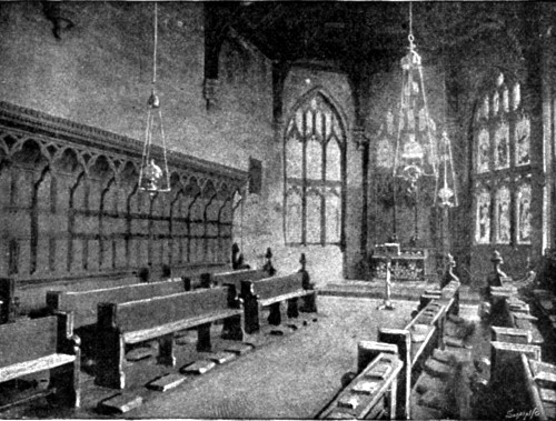 THE PRIVATE CHAPEL.  From a Photo. by Elliott & Fry.